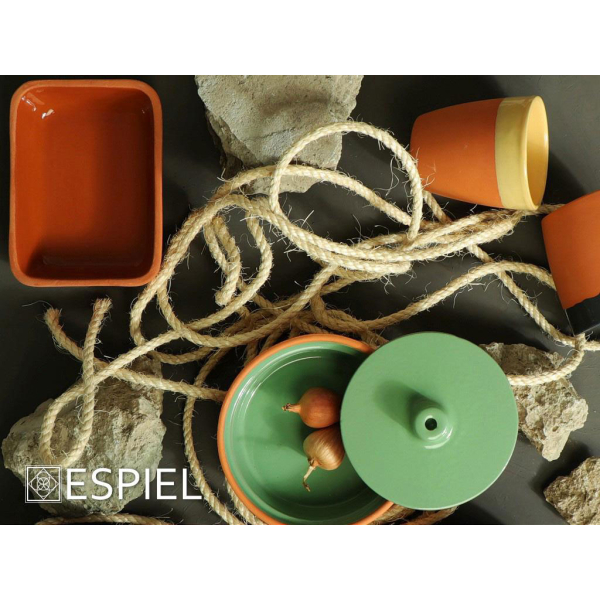 Ατομικό Πυρίμαχο Σκεύος Με Καπάκι Στρογγυλό (Φ15x6) Espiel NAK151K12-1