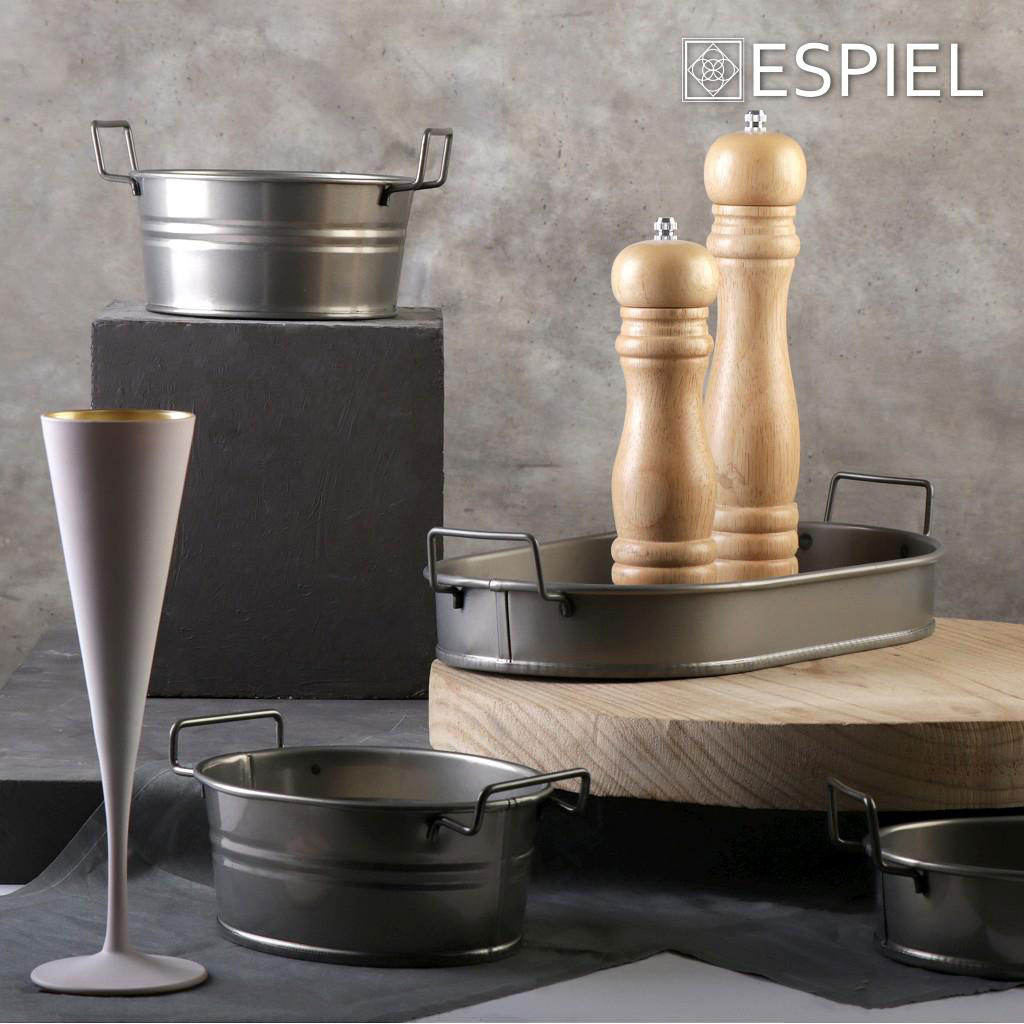 Δίσκος Σερβιρίσματος (30X27X3) Espiel Tem201 Home Διακόσμηση Δίσκοι - Πιατέλες Μπωλ Spitishop
