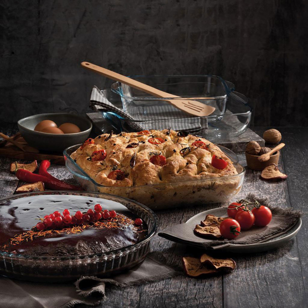 Πυρίμαχο Σκεύος Ορθογώνιο (40x27x5) Pasabahce By Espiel SP59554G1