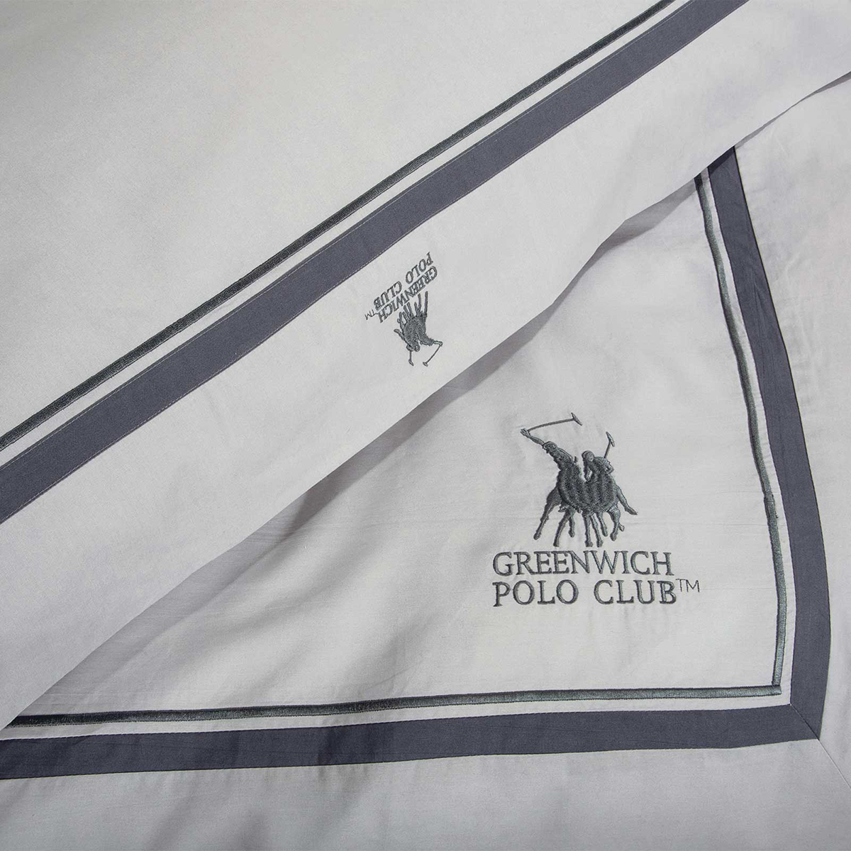 Σεντόνια Υπέρδιπλα (Σετ) Greenwich Polo Club Classic 2175 Home Λευκά Είδη Κρεβατοκάμαρας Spitishop