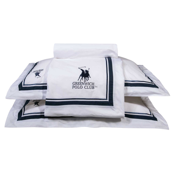 Παπλωματοθήκη Υπέρδιπλη (Σετ 220x240) Greenwich Polo Club Classic 2174