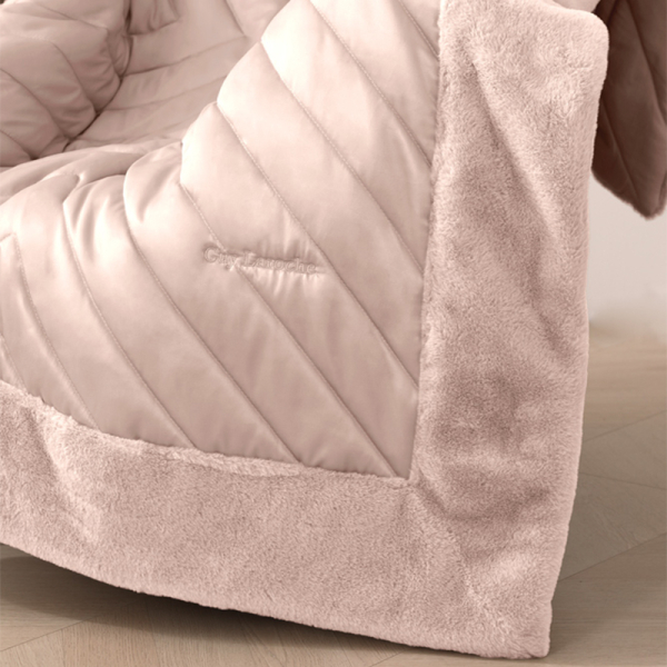 Διακοσμητικό Ριχτάρι (120x170) + Διακοσμητική Μαξιλαροθήκη Guy Laroche Utopia Amethyst