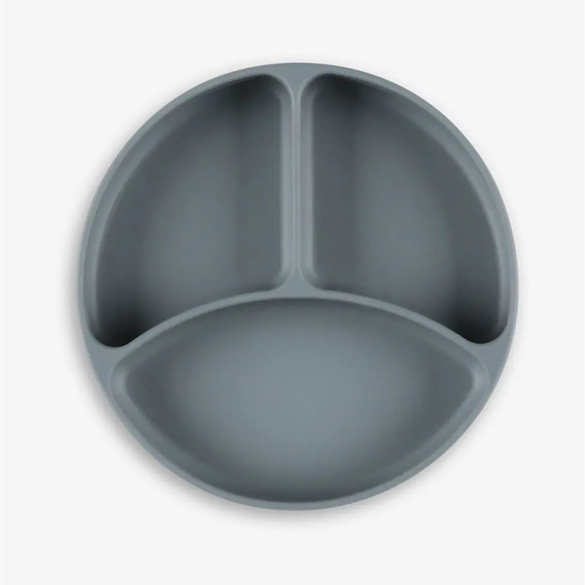 Πιάτο Σιλικόνης (Φ19) με Χωρίσματα Minene Navy Blue Home Παιδικά Είδη Φαγητού & Αξεσουάρ Σερβιρίσματος Spitishop