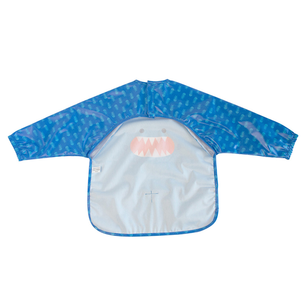 Σαλιάρα με Μανίκια 4+ Μηνών Zoocchini Sherman The Shark Home Βρεφικά Σαλιάρες Βρεφικές Spitishop