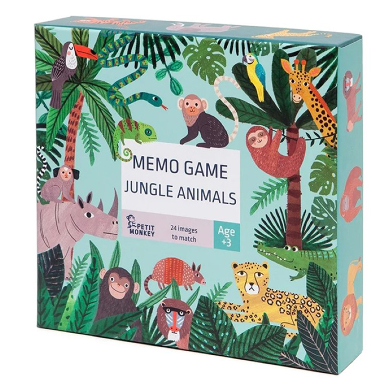 Παιχνίδι Μνήμης Petit Monkey Memo Game Home Παιχνίδια Επιτραπέζια - Εκπαιδευτικά Spitishop