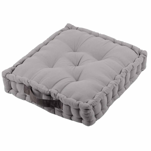 Μαξιλάρα Δαπέδου (45x45x10) S-F Duo Souris/Gris C51490215