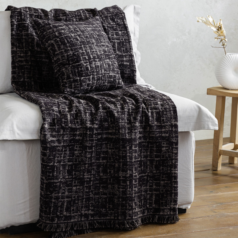 Ριχτάρι Καναπέ Διθέσιου (180x240) Nima Cantata Black