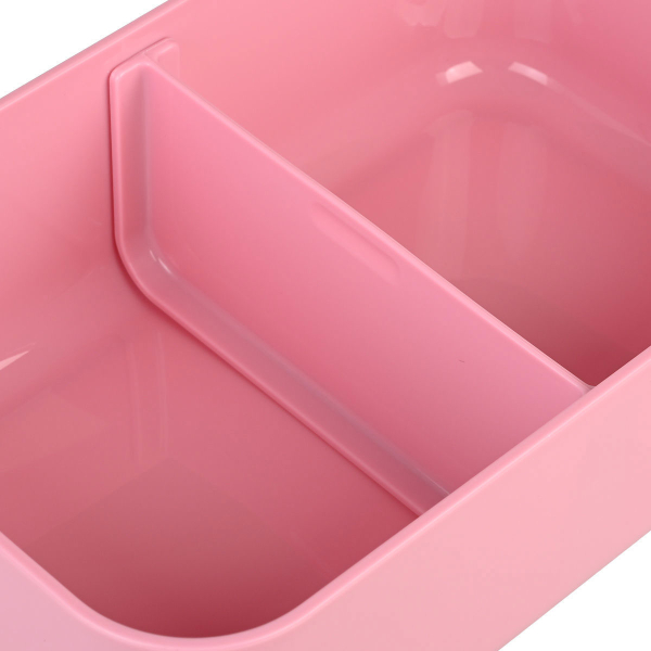 Φαγητοδοχείο Με Χωρίσματα 1000ml (19x11.5x6.5) Estia Save The Aegean Blossom Rose 01-19372