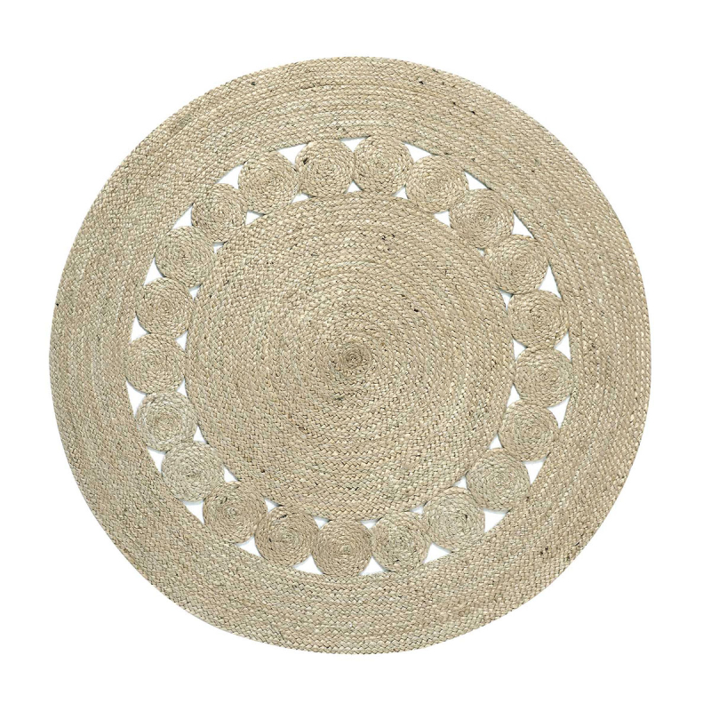 Στρογγυλό Χαλί Καλοκαιρινό (Φ120) Silk Fashion 1763