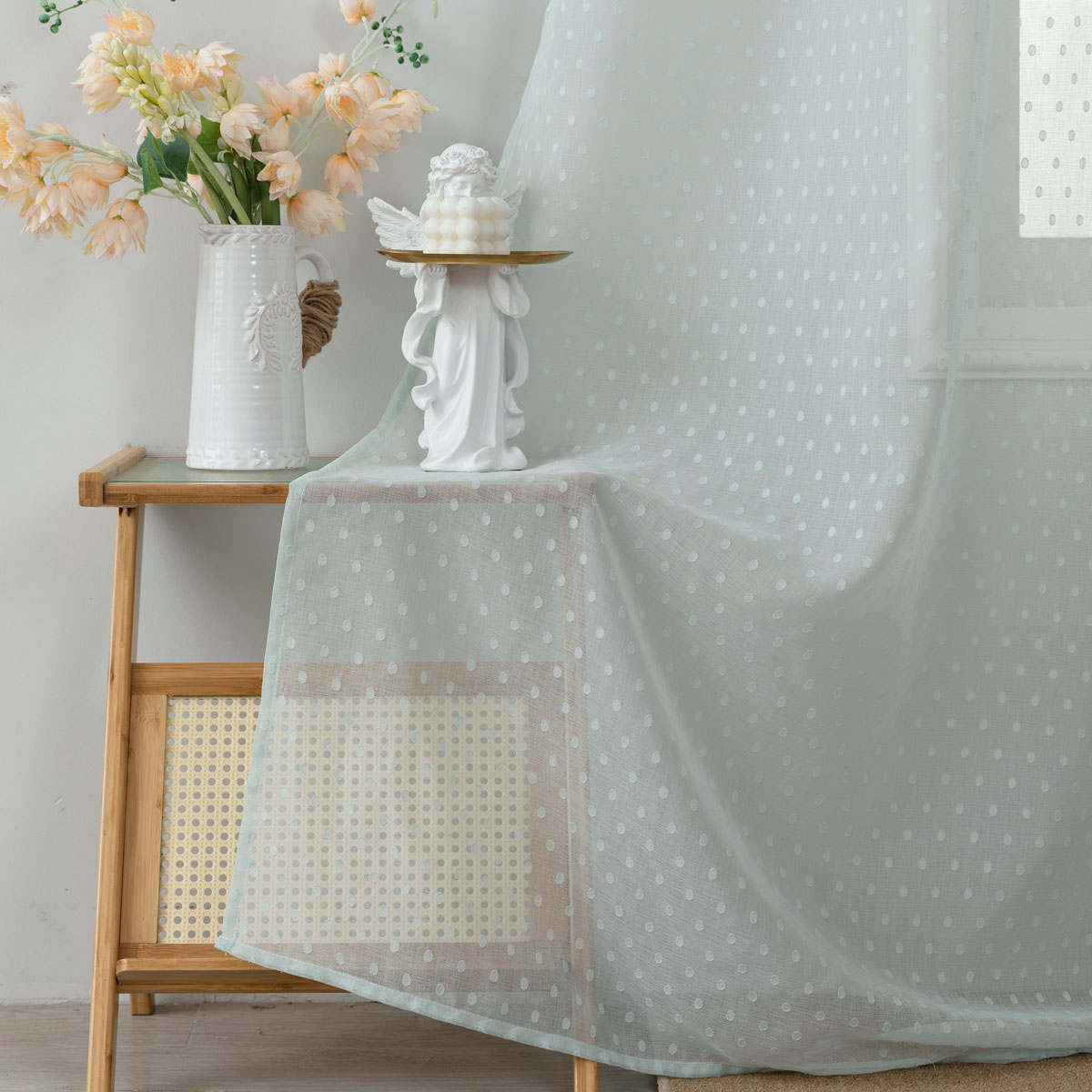 Κουρτίνα (270X300) με Τρέσα Whitegg K0142-5 Home Κουρτίνες Παιδικές Spitishop
