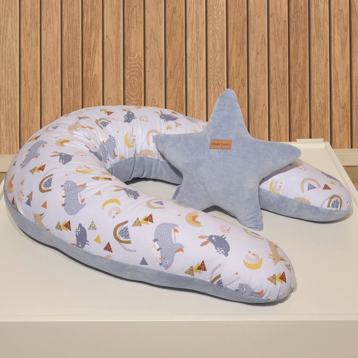 Μαξιλάρι Θηλασμού Baby Oliver Des 411