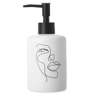 Dispenser Μπάνιου 320ml (Φ7.5x17.5) Estia Face Line 02-18108