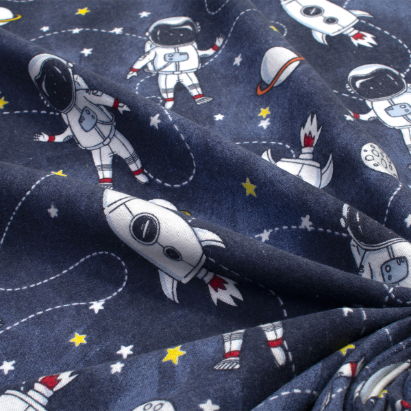 Φανελένια Παπλωματοθήκη Κούνιας (120x160) Dimcol Travel 90