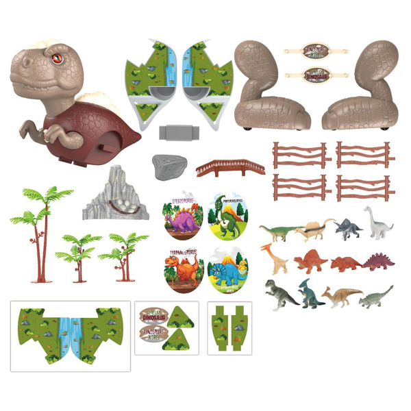 Εκπαιδευτικό Παιχνίδι-Βαλιτσάκι (24x37.5x47) Luna Toys Δεινόσαυρος