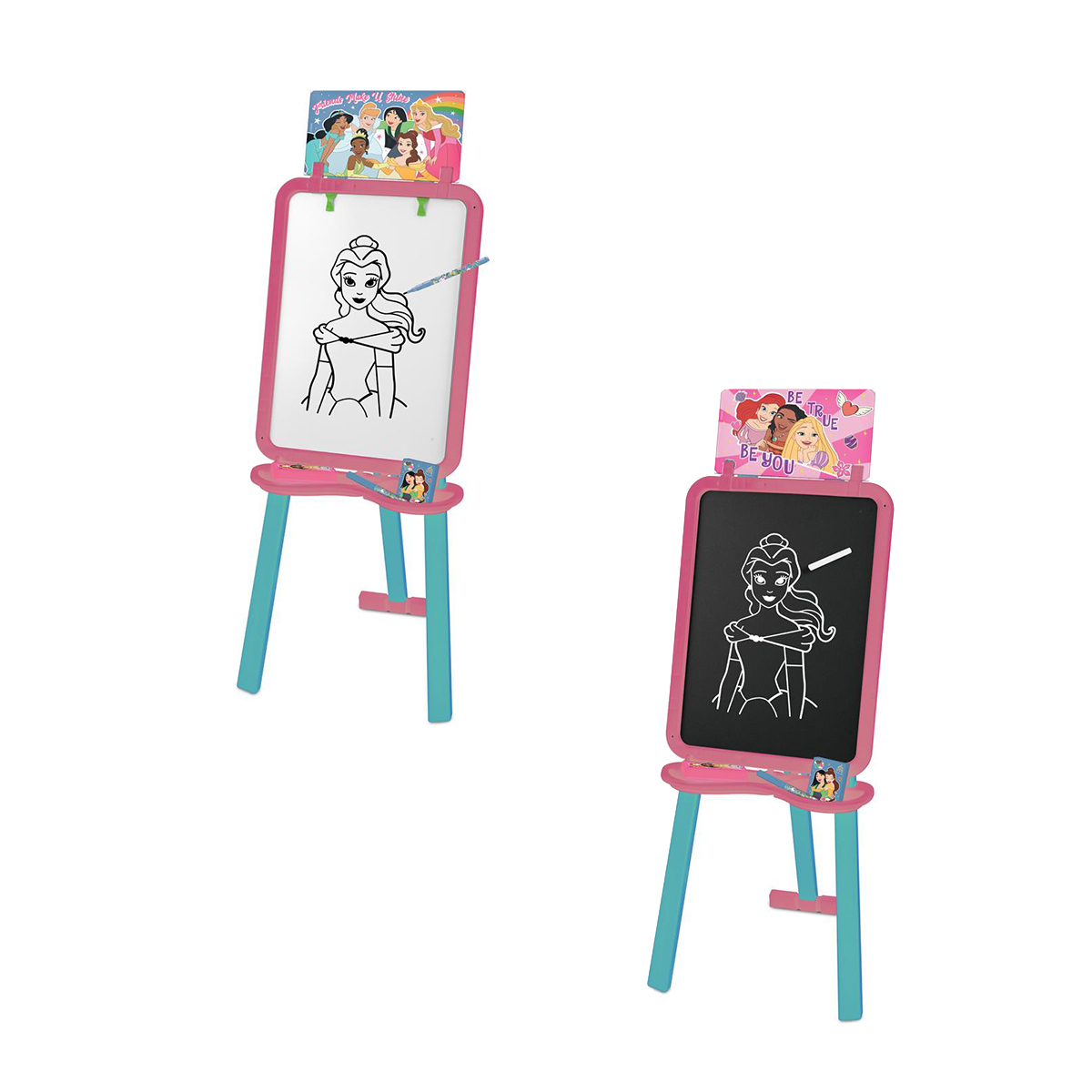 Πίνακας Επιδαπέδιος Μαρκαδόρου & Κιμωλίας Luna Toys Princess
