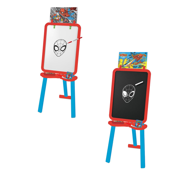 Πίνακας Επιδαπέδιος Μαρκαδόρου & Κιμωλίας Luna Toys Spiderman
