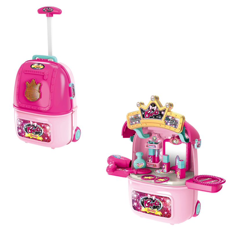 Παιχνίδι Ρόλων-Βαλιτσάκι Ομορφιάς (27x16.5x36) Με Ήχο & Φως Luna Toys