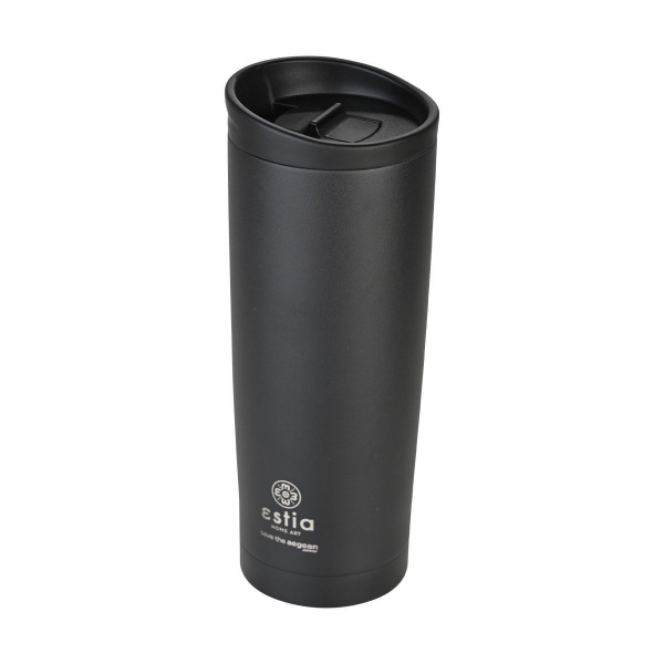 Ποτήρι Θερμός 450ml Estia Save The Aegean Travel Mug Midnight Black 01-20316