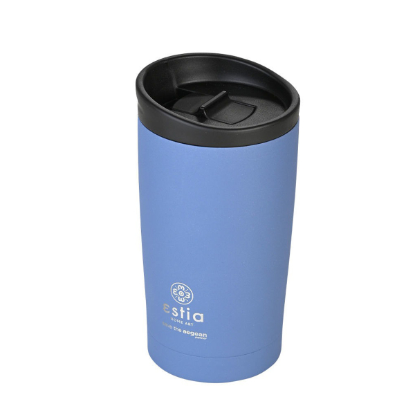 Ποτήρι Θερμός 350ml Estia Save The Aegean Travel Mug Denim Blue 01-20378