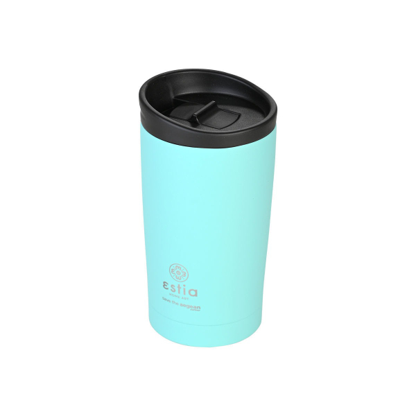 Ποτήρι Θερμός 350ml Estia Save The Aegean Travel Mug Mint 01-20385