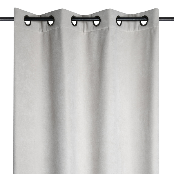 Θερμομονωτική Κουρτίνα Συσκότισης (140x260) Με Τρουκς S-F Harvard Polaire Off-White R6C817001