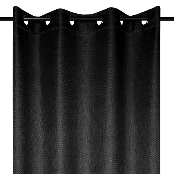 Κουρτίνα Παραθύρου (140x180) Με Τρουκς S-F Copenhague Black R48937012