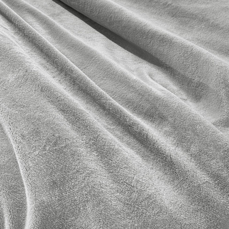 Κουβέρτα Fleece King Size (240X250) + Διακοσμητική Μαξιλαροθήκη (Σετ) Guy Laroche Velvet Vison Home Λευκά Είδη Κρεβατοκάμαρας Κουβέρτες Υπέρδιπλες 