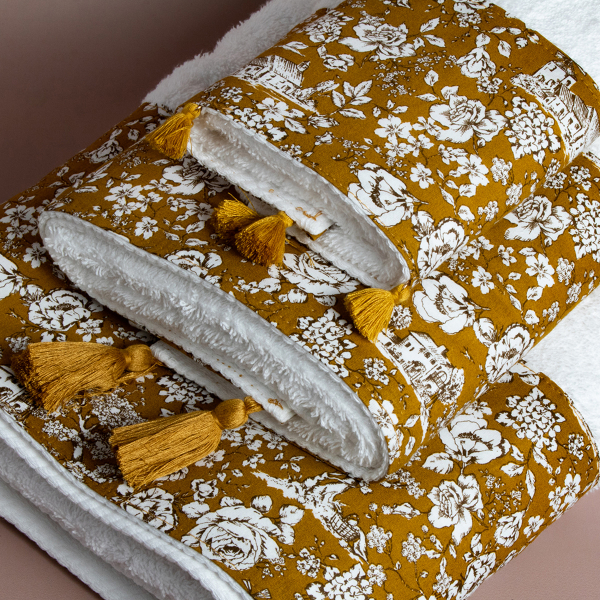 Πετσέτες Μπάνιου (Σετ 3τμχ) White Fabric Hedy 500gsm