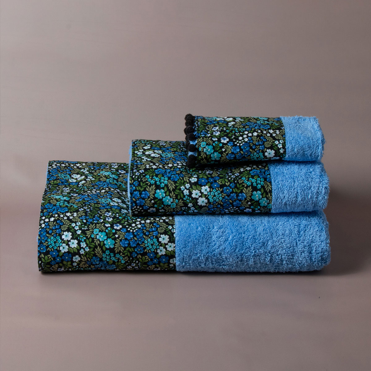 Πετσέτες Μπάνιου (Σετ 3τμχ) White Fabric Lilybet 500gsm