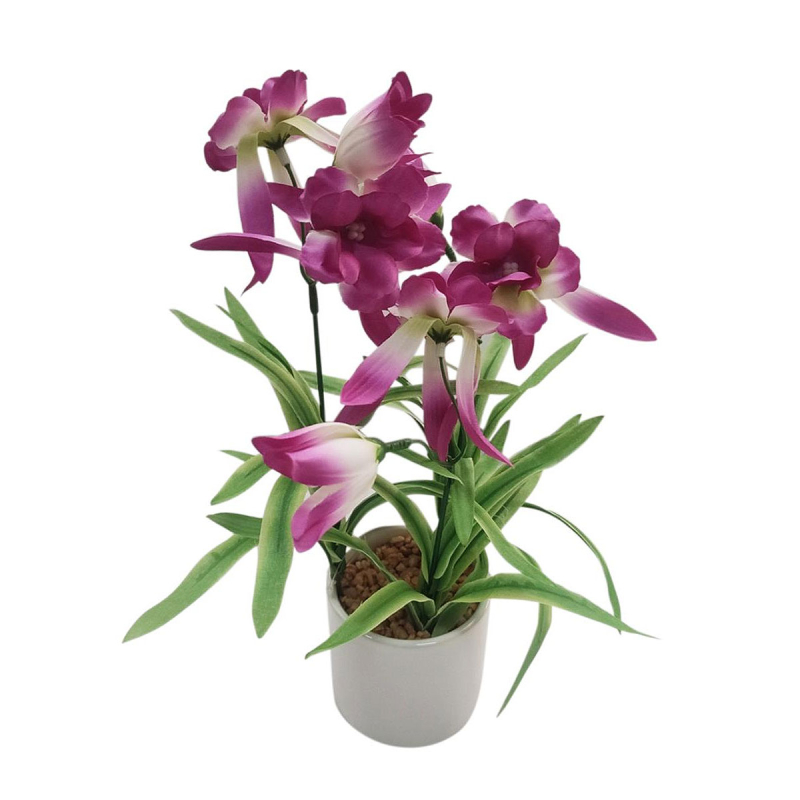 Τεχνητό Λουλούδι Σε Γλάστρα 29εκ. Mod 40056