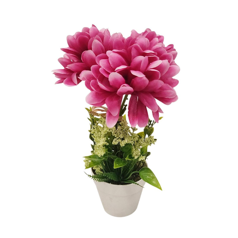 Τεχνητό Λουλούδι Σε Γλάστρα 27εκ. Mod 40069