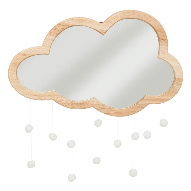 Διακοσμητικός Καθρέφτης Τοίχου (40x2x36) A-S Pompons Cloud 195854