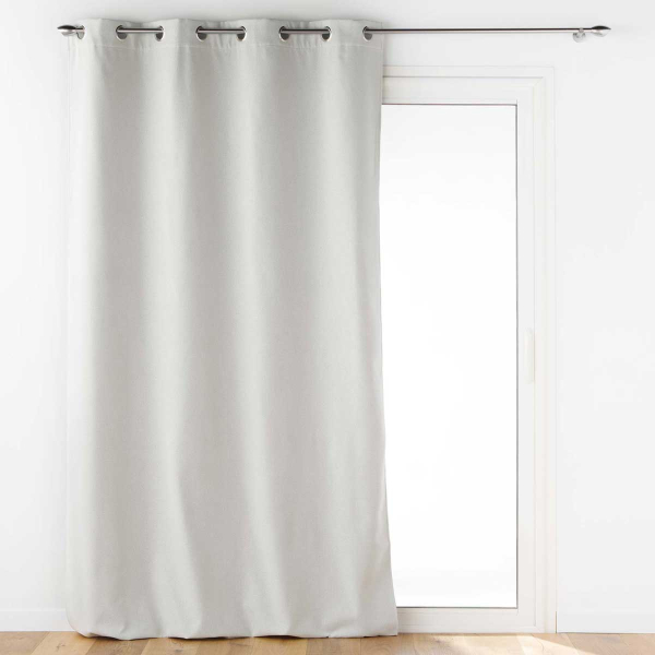 Θερμομονωτική Κουρτίνα (140x260) Με Τρουκς L-C Jupiter Naturel 1611380