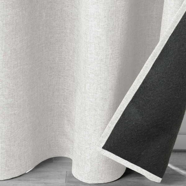 Θερμομονωτική Κουρτίνα (140x260) Με Τρουκς L-C Jupiter Naturel 1611380