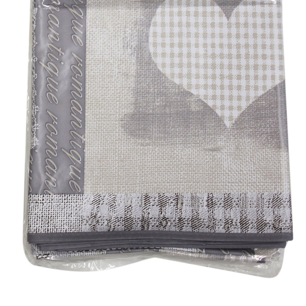 Πλαστικό Τραπεζομάντηλο (140X240) L-C Persane Cosy Coeur 1710600 Home Λευκά Είδη Κουζίνας & Τραπεζαρίας Τραπεζομάντηλα Spitishop