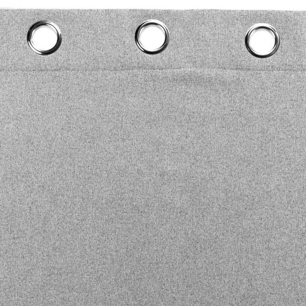 Θερμομονωτική Κουρτίνα (140x260) Με Τρουκς L-C Jupiter Gris 1611377