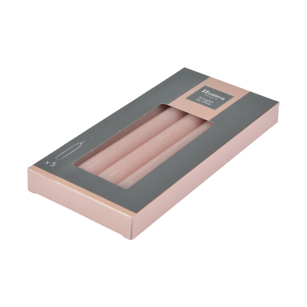 Κεριά Για Κηροπήγιο 20εκ. (Σετ 5τμχ) L-C Essentiel Poudre 6BGT101RP