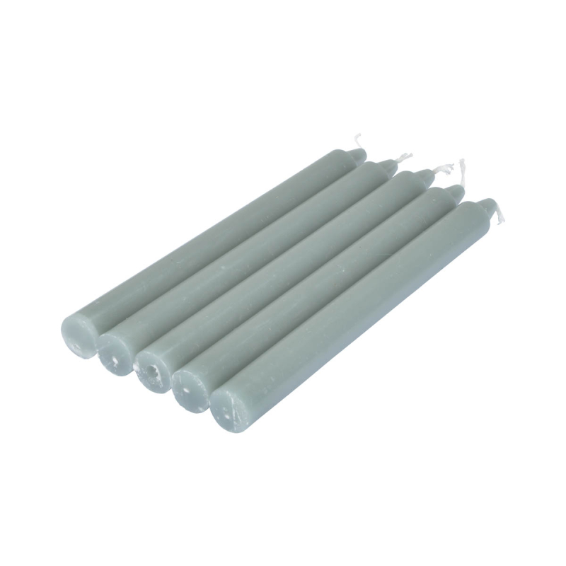Κεριά Για Κηροπήγιο 20εκ. (Σετ 5τμχ) L-C Essentiel Gris 6BGT101GR