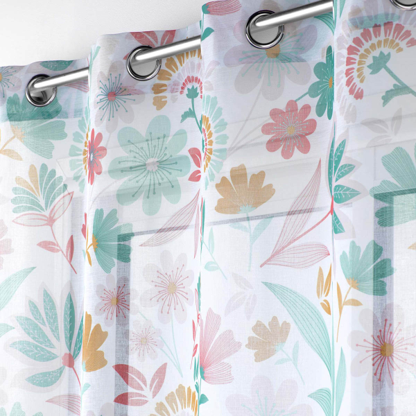 Κουρτίνα (140x240) Με Τρουκς L-C Indiana 1627401