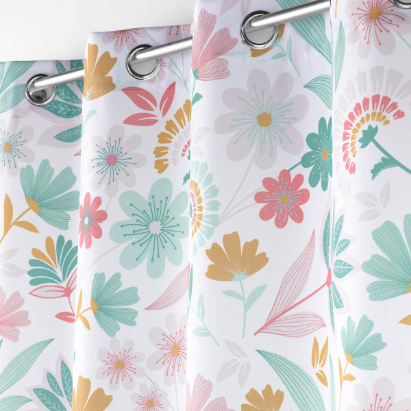 Κουρτίνα (140x260) Με Τρουκς L-C Indiana 1611854