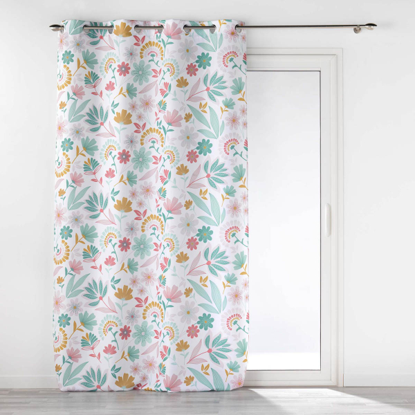 Κουρτίνα (140x260) Με Τρουκς L-C Indiana 1611854