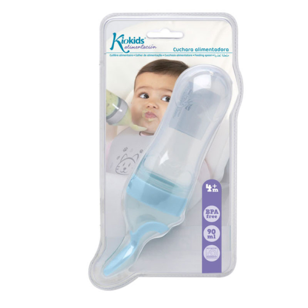 Κουτάλι Ρυθμιζόμενης Ροής Για Πολτοποιημένη Τροφή Kiokids Σιέλ 3578