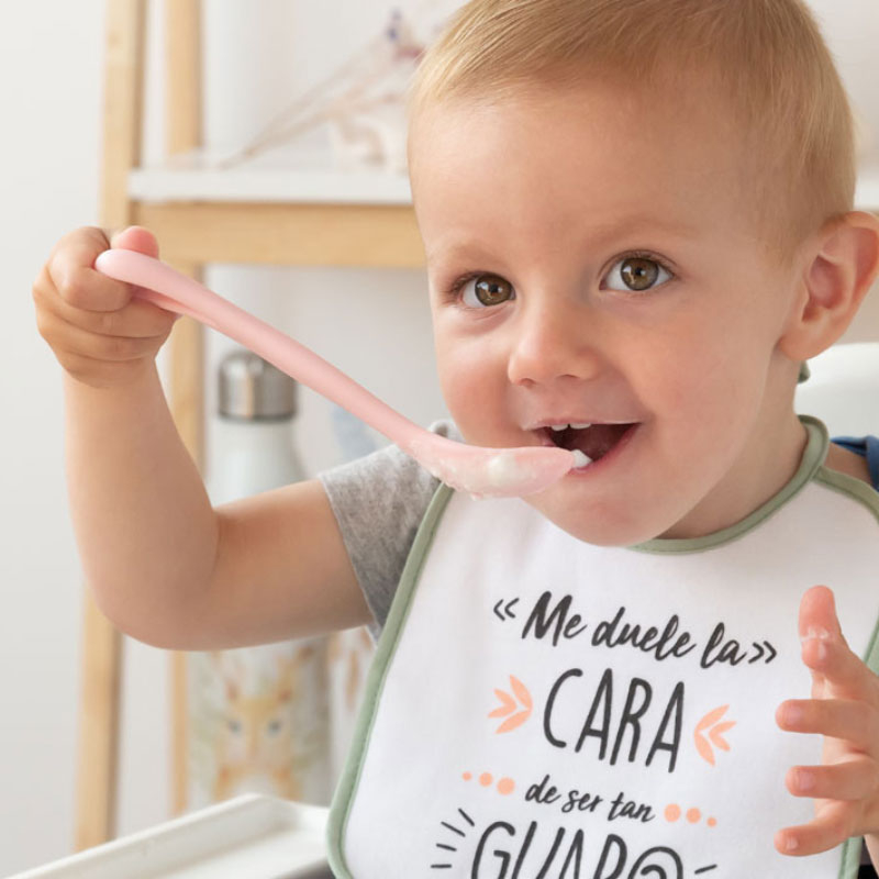 Κουτάλι Φαγητού Kiokids Ροζ 3585