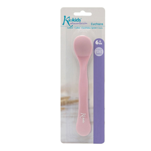Κουτάλι Φαγητού Kiokids Ροζ 3585