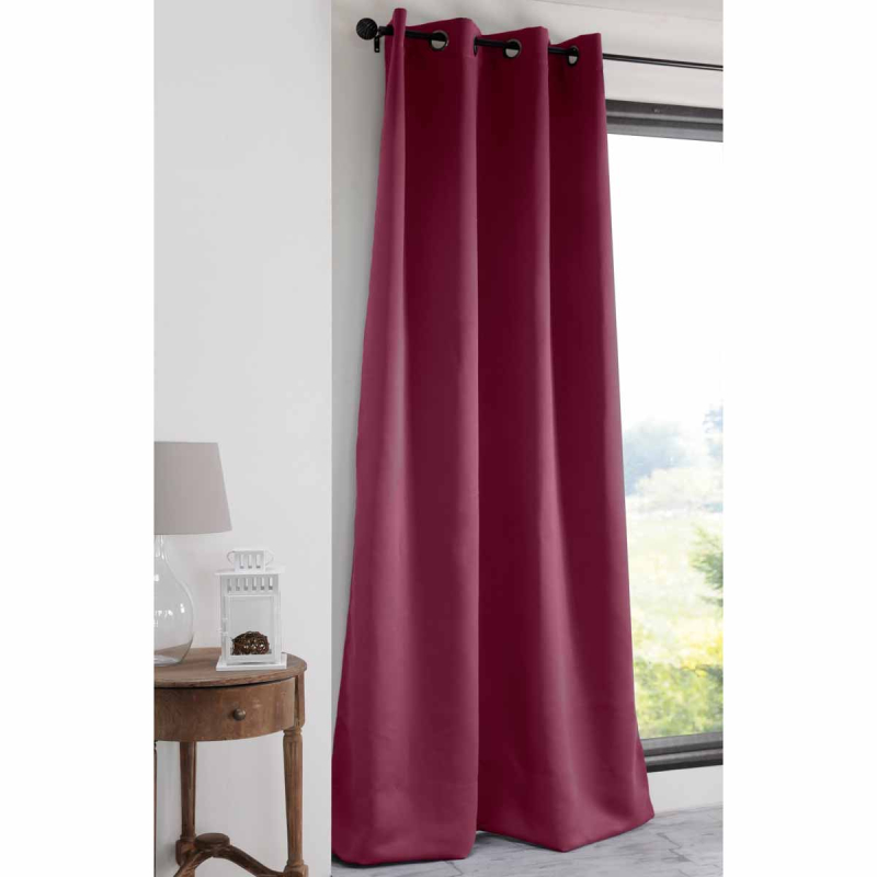 Κουρτίνα (140x280) Με Τρουκς S-F Notte Framboise R91840018