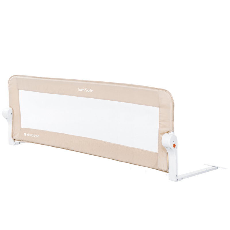 Προστατευτικό Κάγκελο Κρεβατιού (120x35.8x42) Kikka Boo I Am Safe Beige