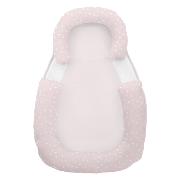 Μαξιλάρι Θέσης Ύπνου - Σφηνάκι (60x40x8) Kikka Boo Confetti Pink