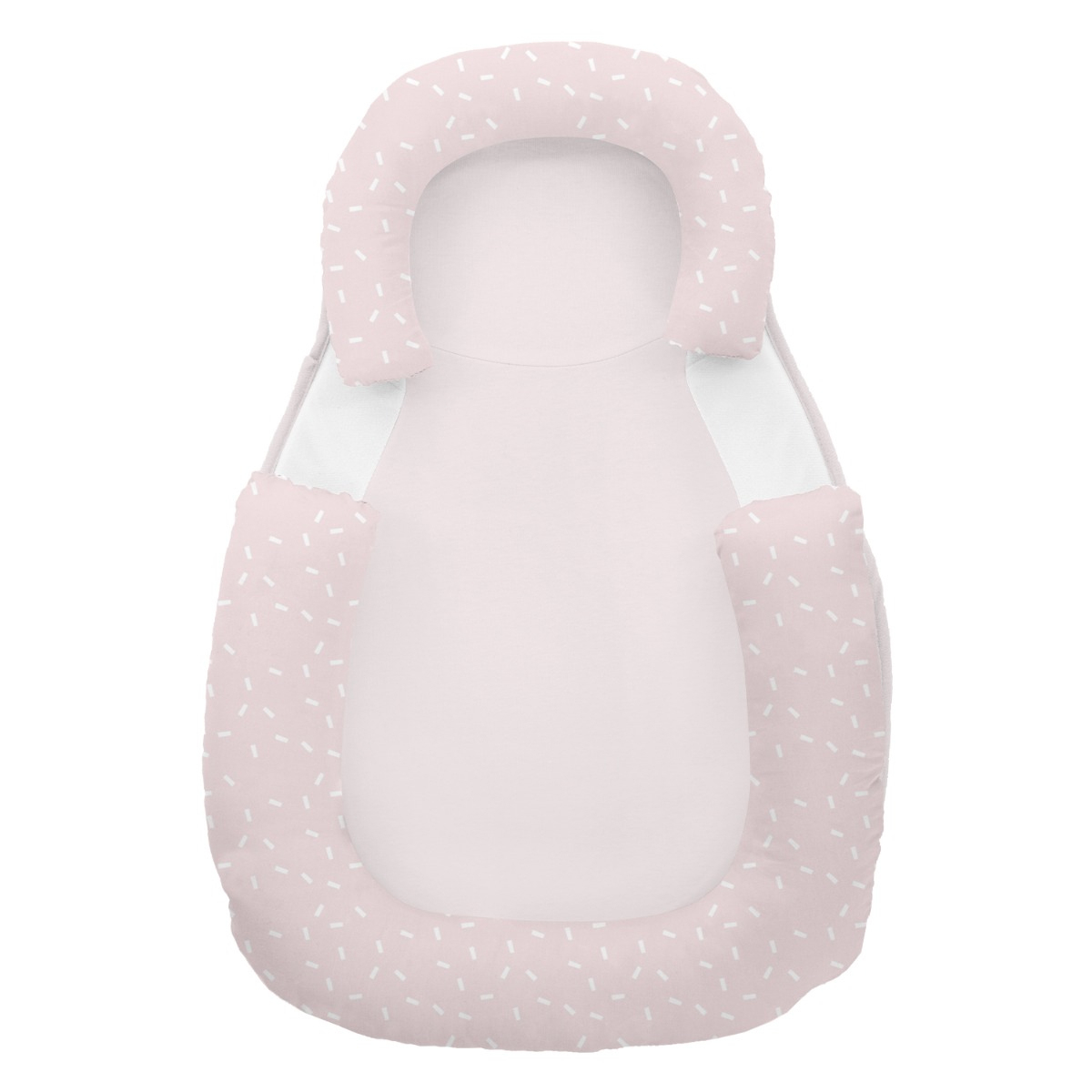 Μαξιλάρι Θέσης Ύπνου – Σφηνάκι (60x40x8) Kikka Boo Confetti Pink