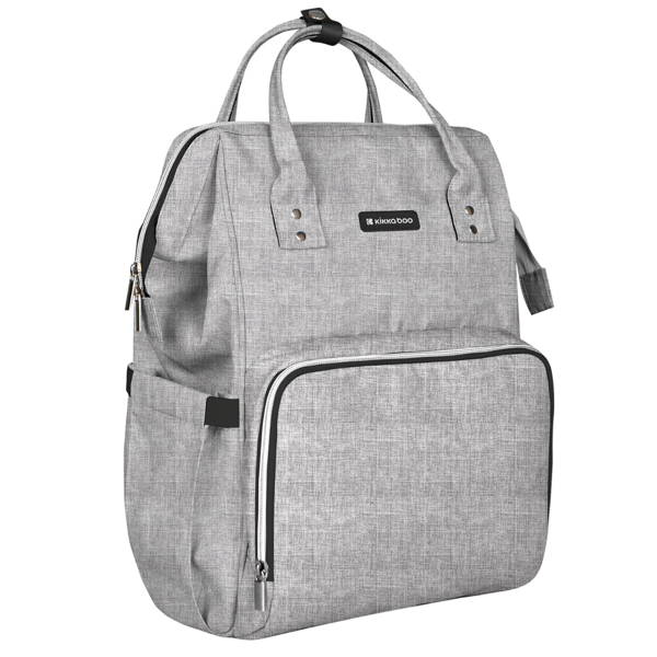 Τσάντα Αλλαξιέρα Backpack (21x27x42 ) Kikka Boo Siena Light Grey 2023