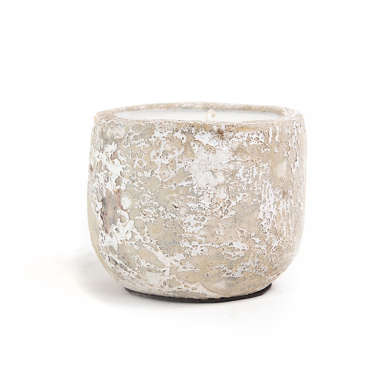 Κερί (Φ15x14) Soulworks Mingi White Large 0630063